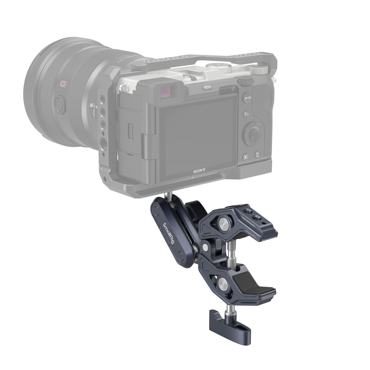 SmallRig 3757B Crab Shaped Clamp with Ballhead Magic Arm