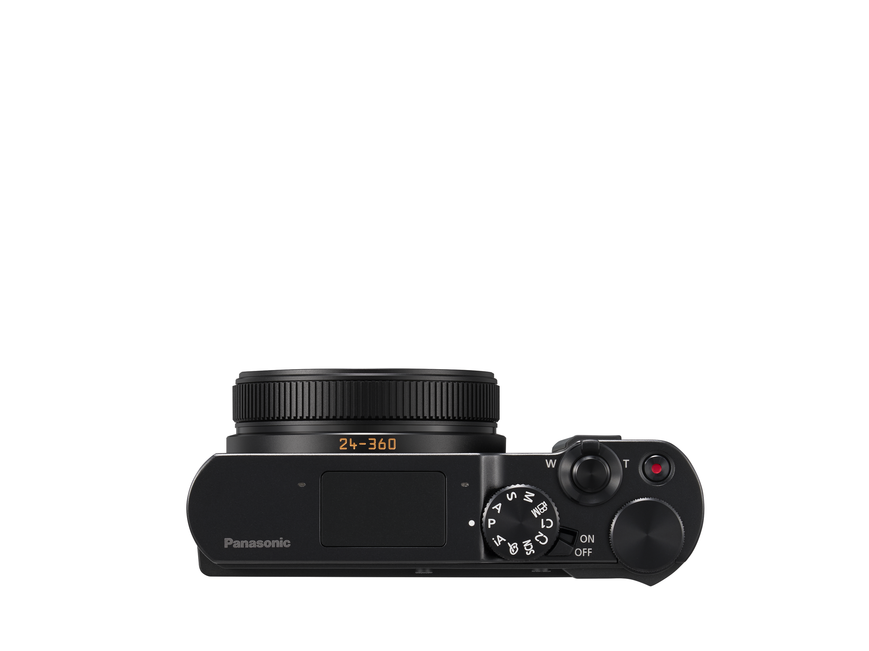 panasonic, kamera, kompakt, schwarz, objektiv-2.4-360