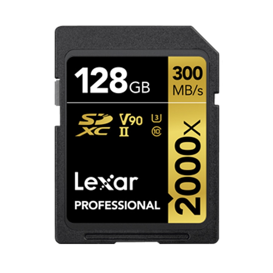 Lexar 2000x SDXC 128 GB, C10, U3, V90, Professional Speicherkarte Lexar 2000x SDXC 128 GB, C10, U3, V90, Professional Speicherkarte
