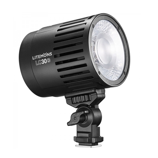 Godox LC30D-K1 Kit Litemons Tisch-LED Leuchte mit 1 x LC30D + Zubehör, Daylight