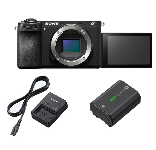 Sony Alpha 6700 + Sony NP-FZ100 Akku + Sony BC-QZ1 Ladegerät