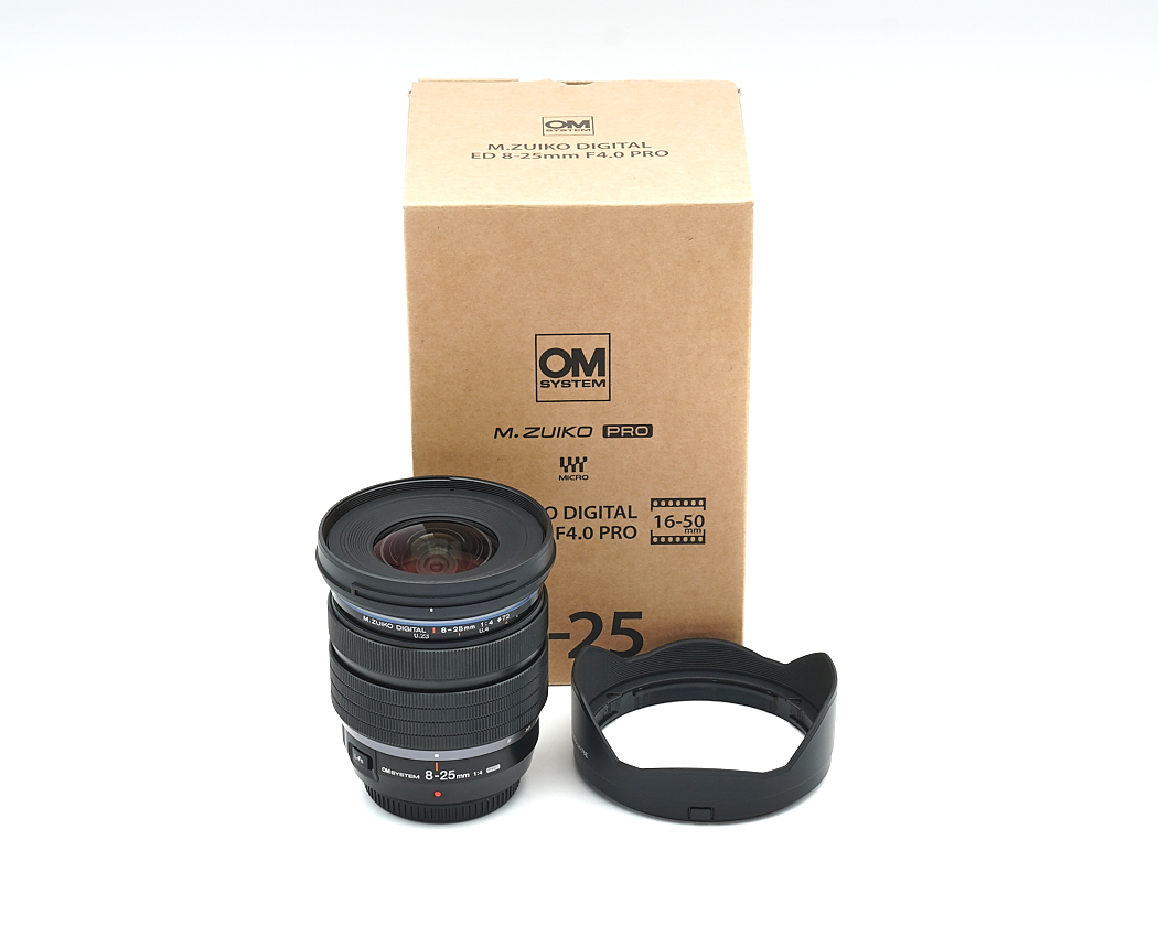OM System M.Zuiko ED 8-25 mm 4.0 PRO Retoure #50457**