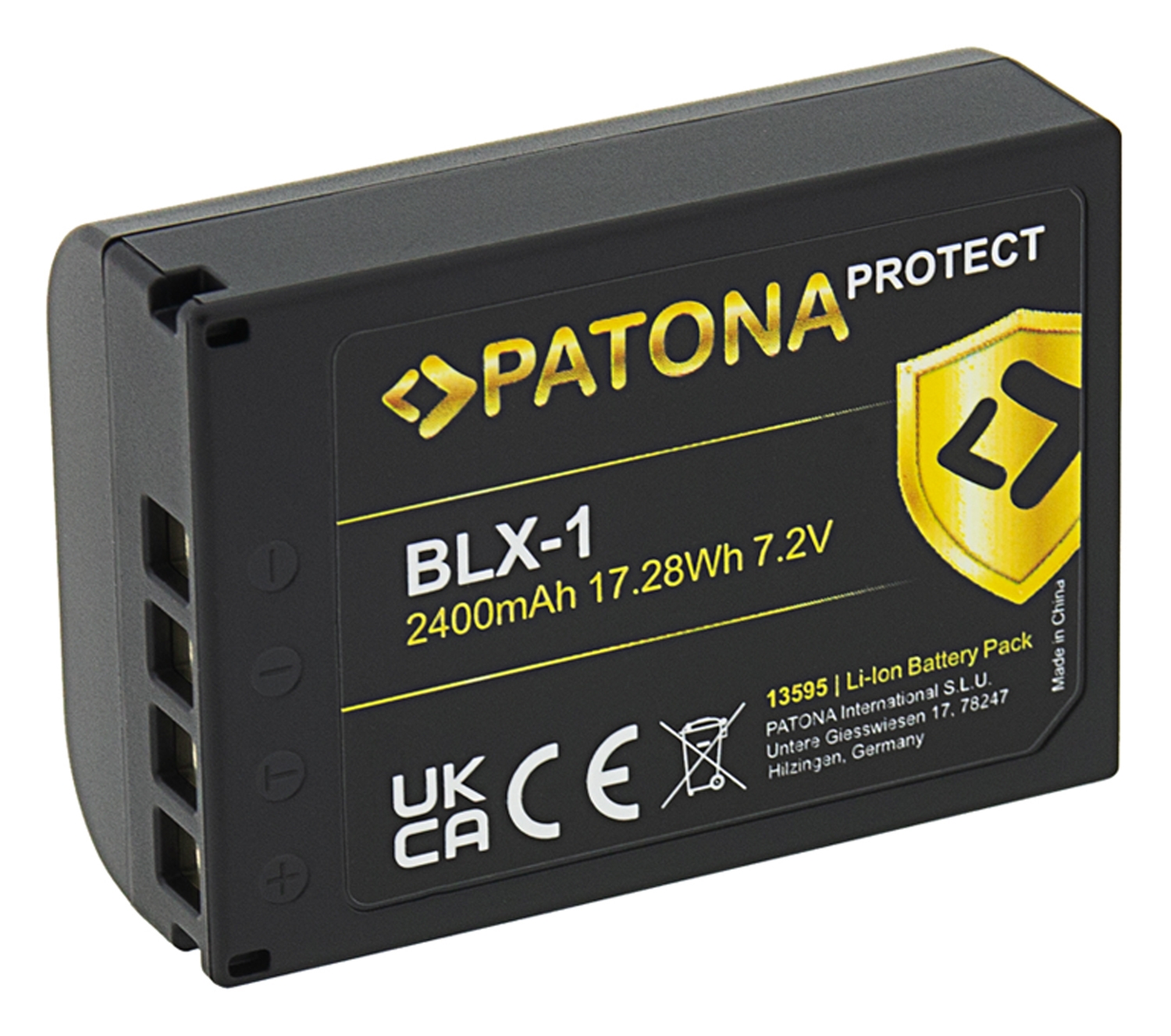 Patona Protect Akku für Olympus BLX-1 OM-1 OM-1 II