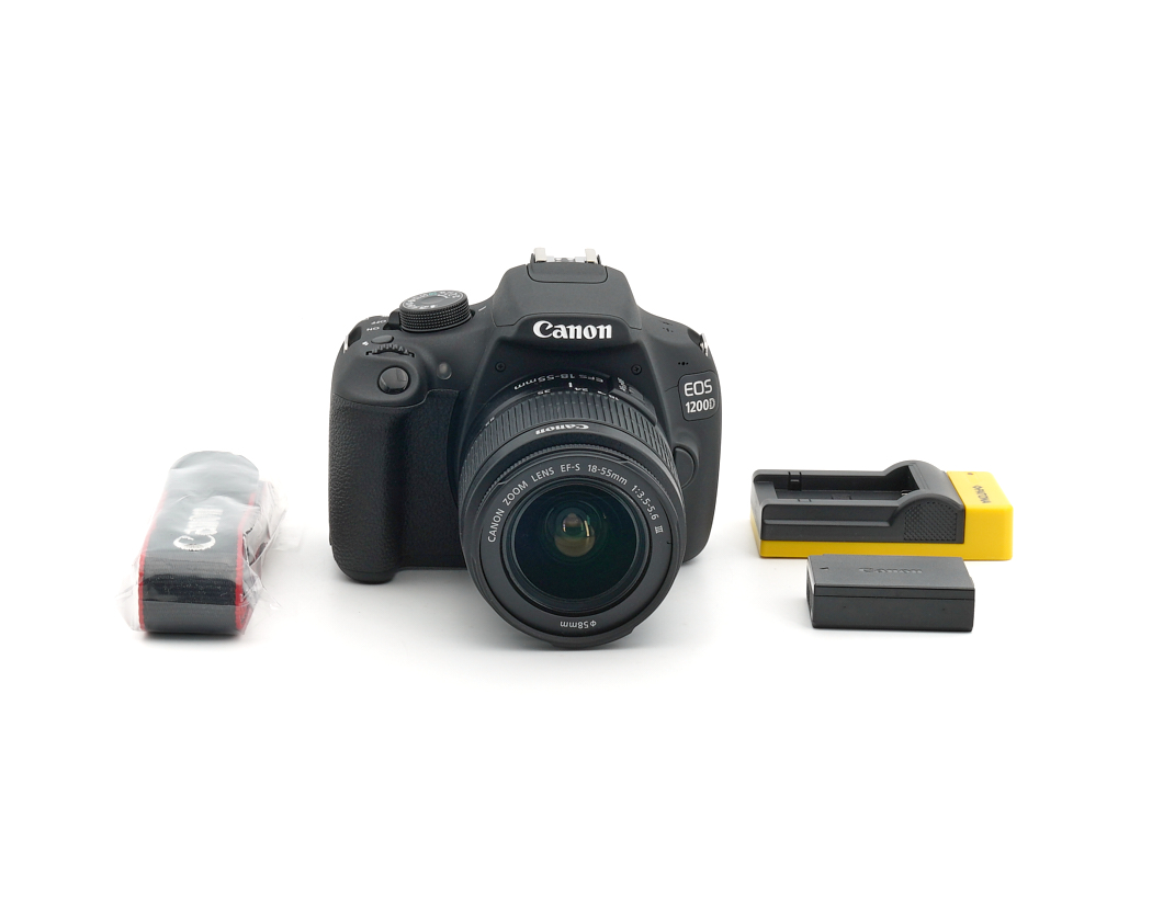 Canon EOS 1200D + Zoom 18-55mm 3.5-5.6 III MESSEWARE Canon-Fachhändler #*