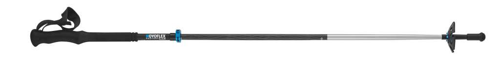 Novoflex 2x QuadroLeg Falt-Wanderstock, Carbon - 1/4"