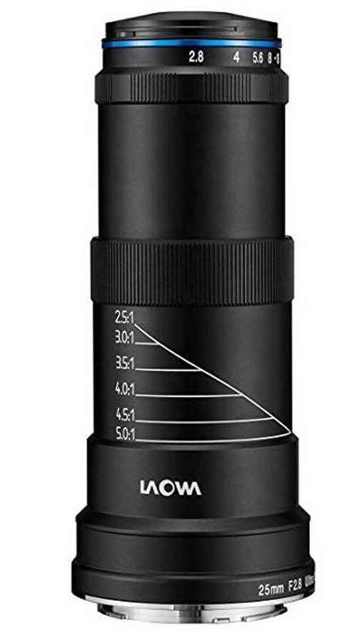 Laowa 25mm 2.8 2.5-5X Ultra-Macro für Canon EF