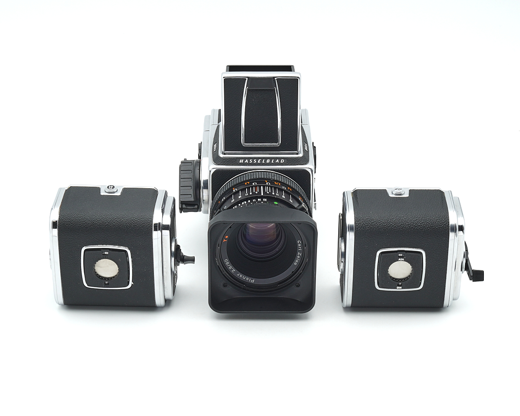 Hasselblad 503CW + Planar 80mm 2.8 + 3x Magazin, Topzustand #50592**