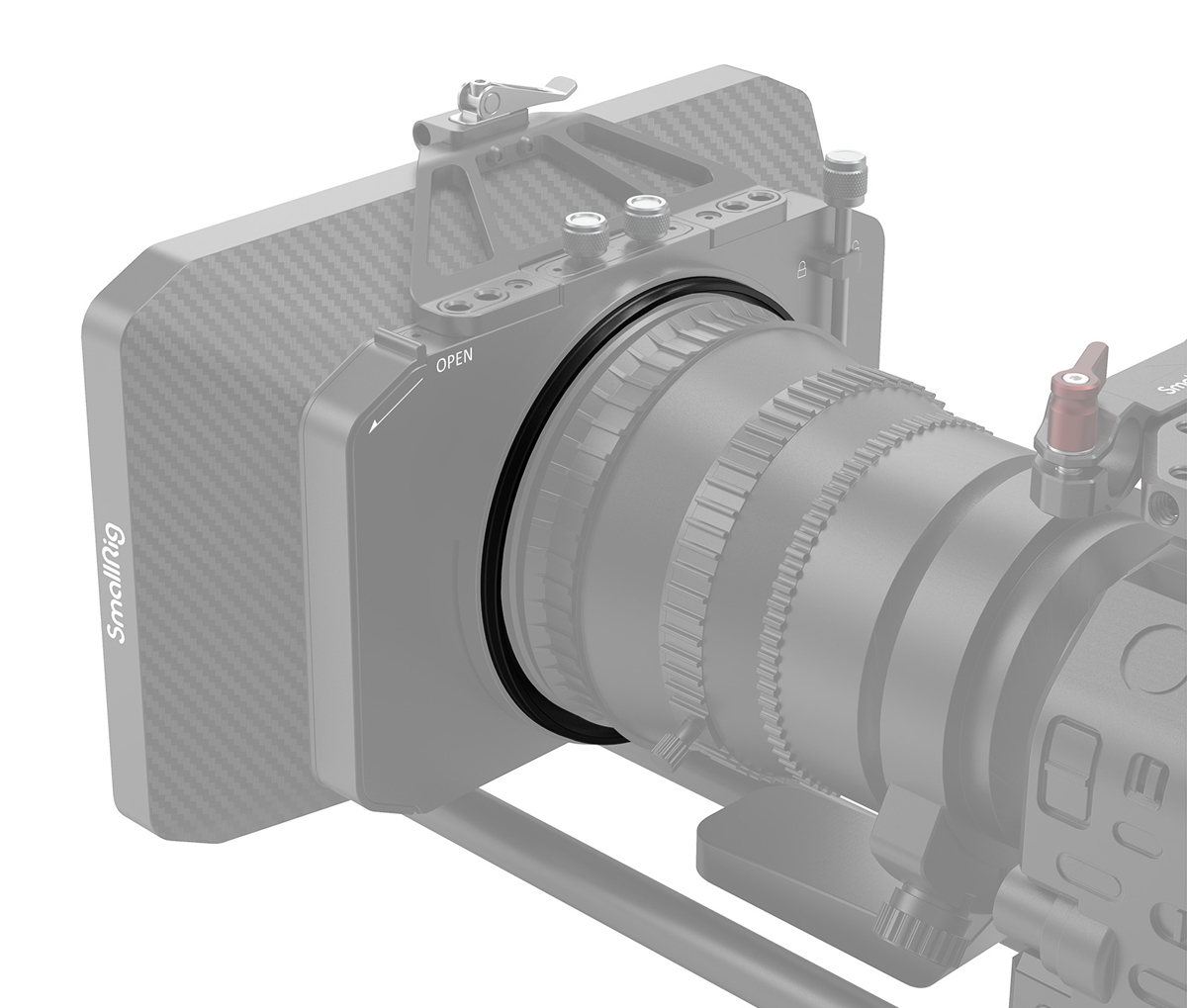Smallrig 2661 Adapterring 95-114mm mit Gewinde für