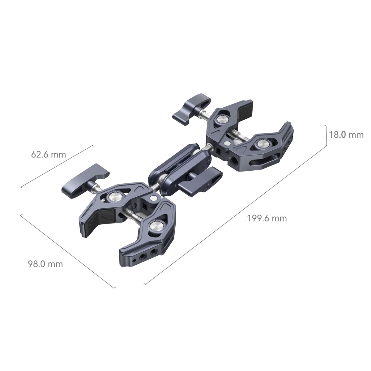 SmallRig 4103B Super Clamp with double Crap Shaped Clamps
