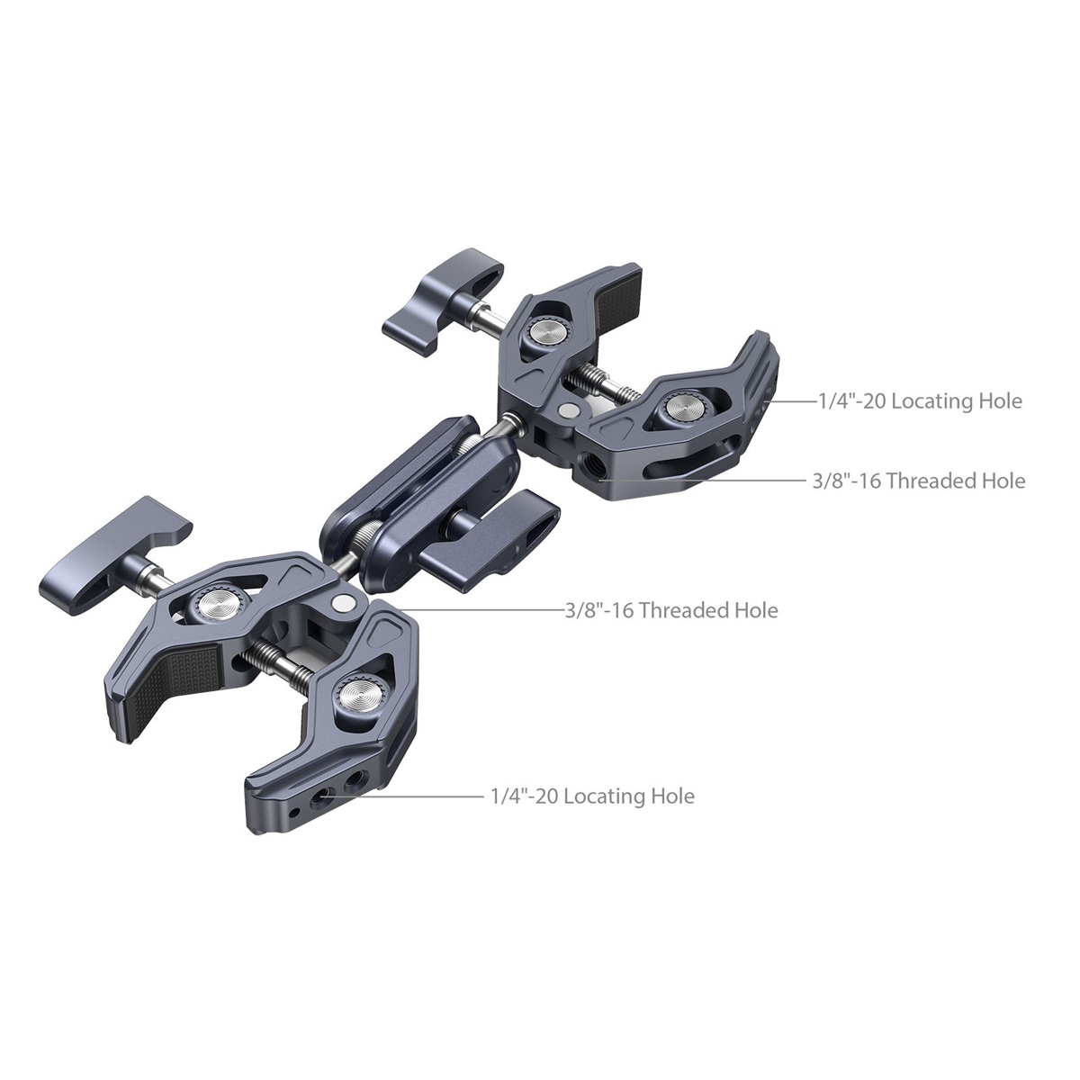 SmallRig 4103B Super Clamp with double Crap Shaped Clamps