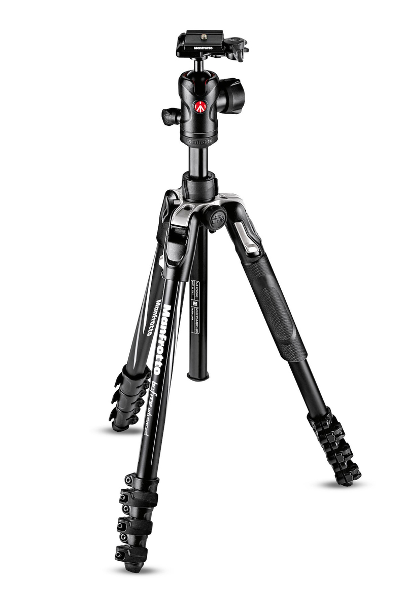 Manfrotto Befree Advanced Alu QPL Kit schwarz, Reisestativ