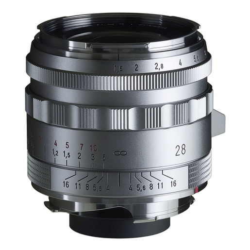 Voigtländer Nokton 28mm VM ASPH. Type II silber für Leica M