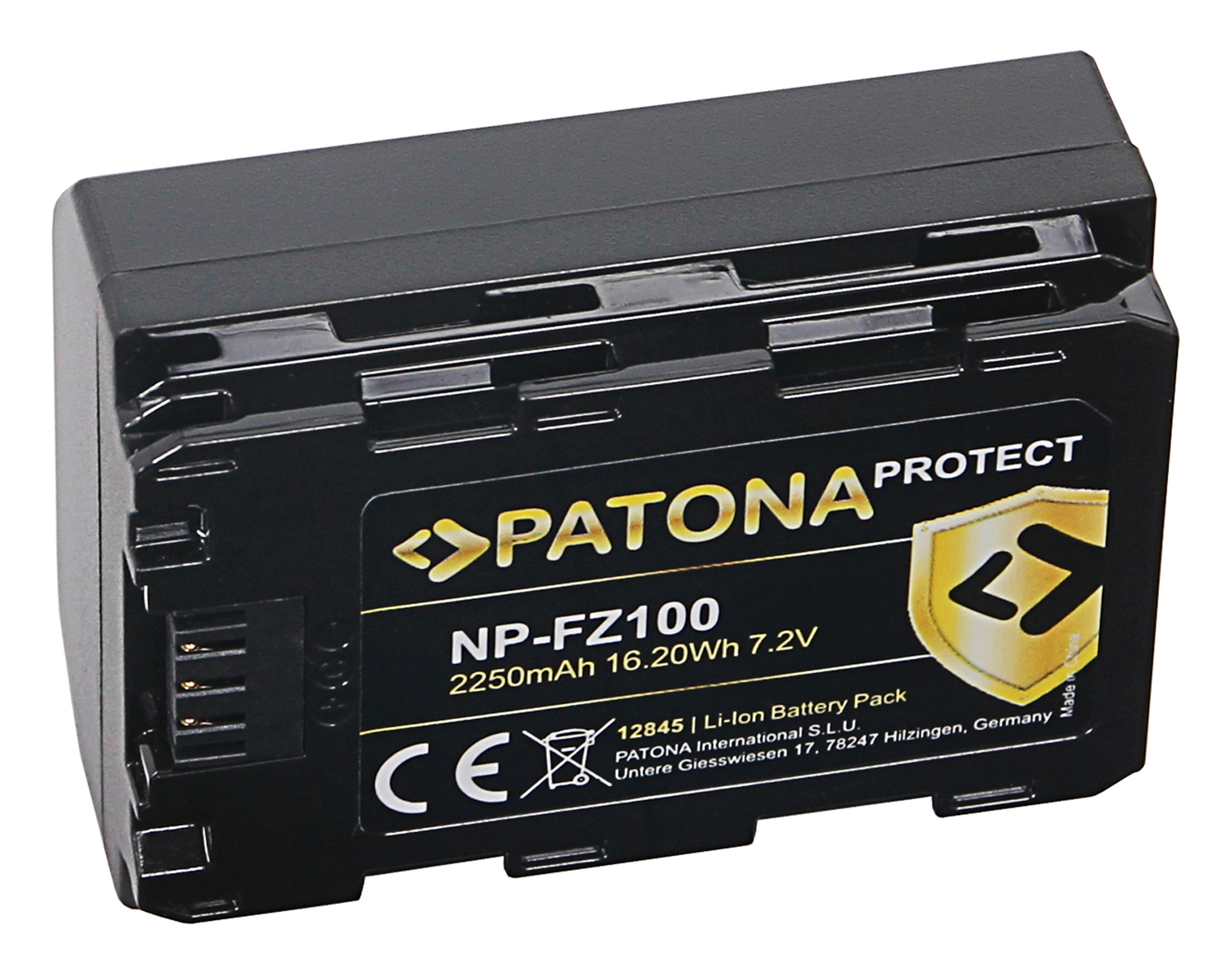 PATONA Protect Akku wie Sony NP-FZ100