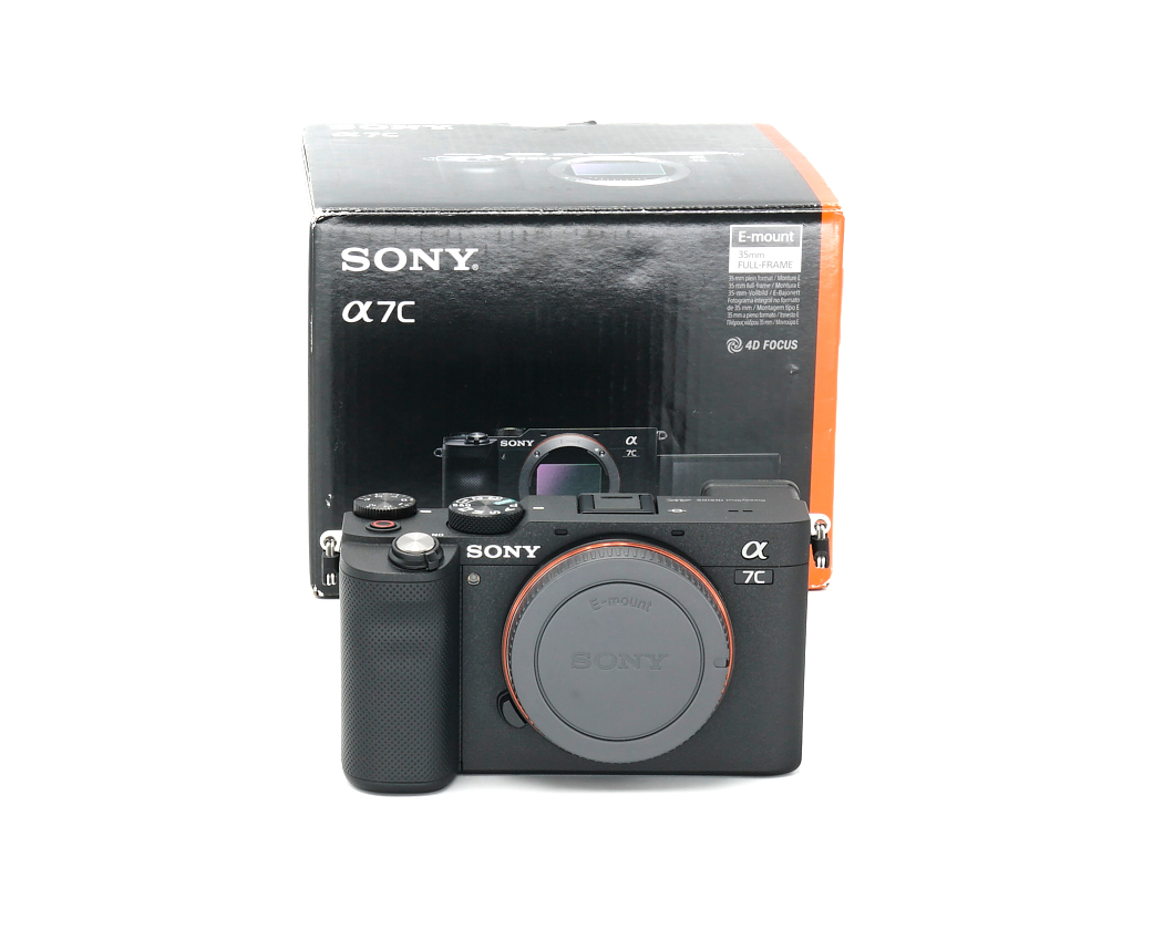 kamera, Spiegellos, Sony, Alpha 7C, Verpackung