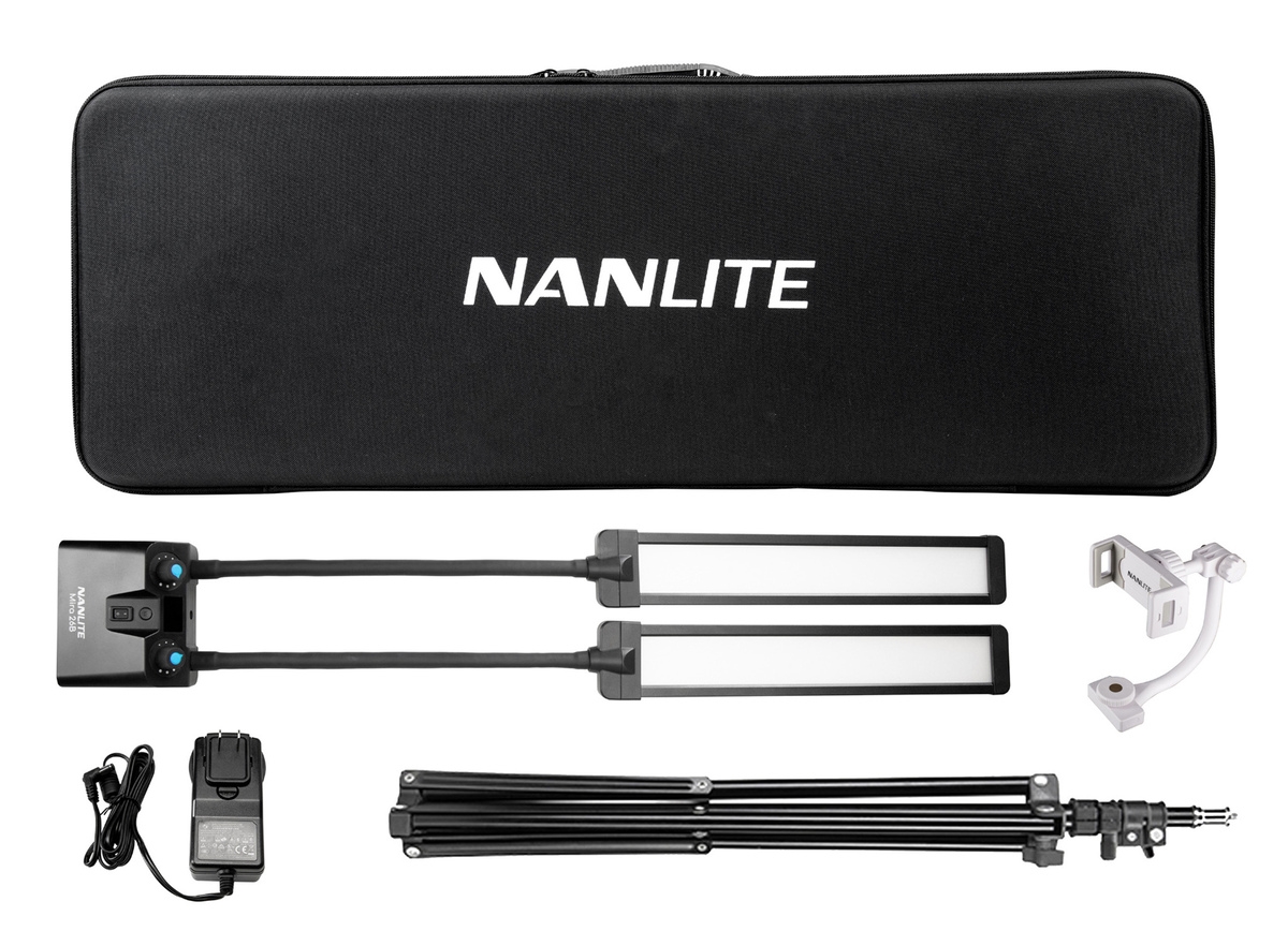 Nanlite Mira 26B Bi-Color Beauty-Doppelleuchte
