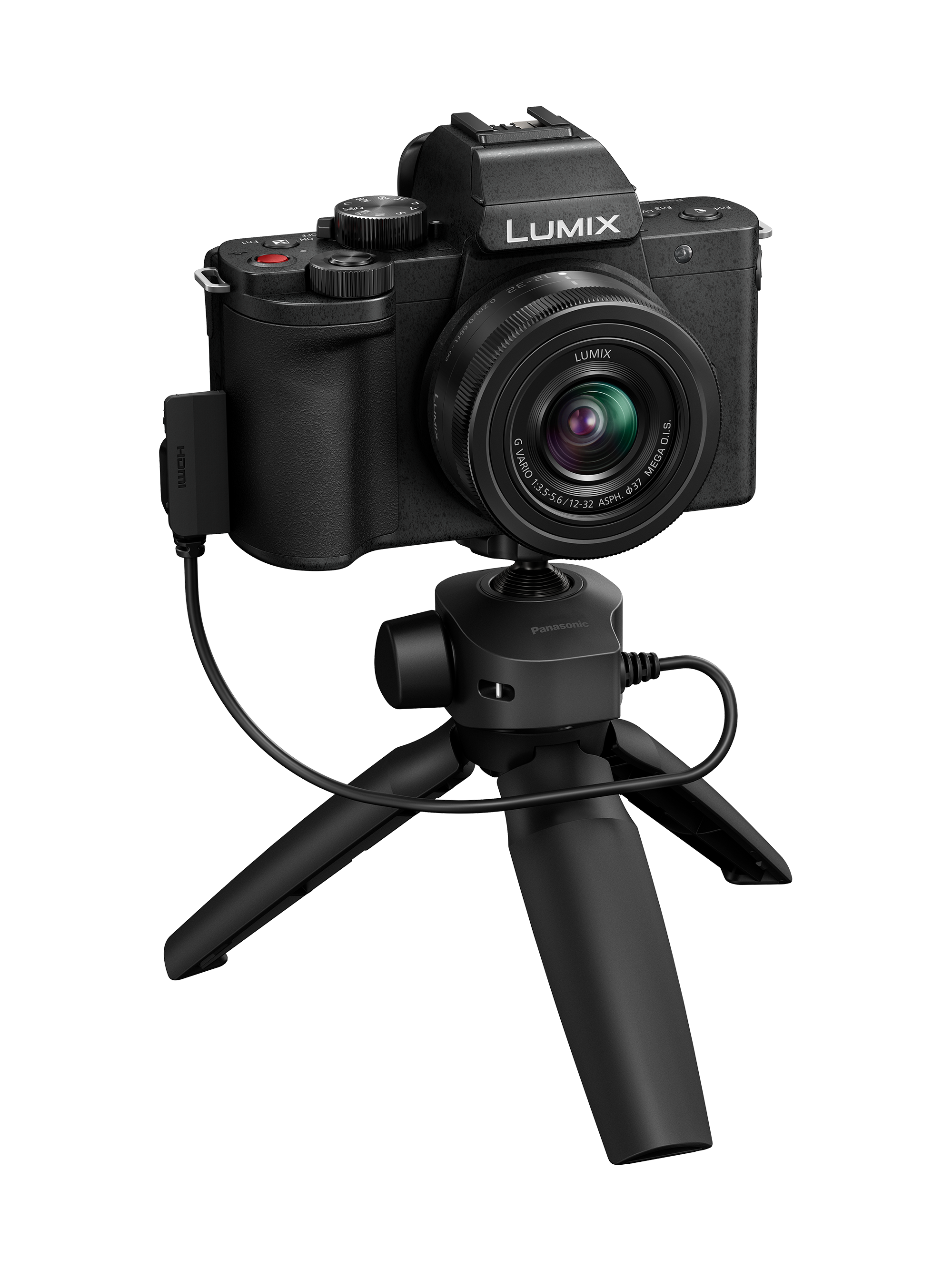 Panasonic Lumix DC-G100D + G Vario 12-32mm 3.5-5.6 + Stativgriff DMW-SHGR2