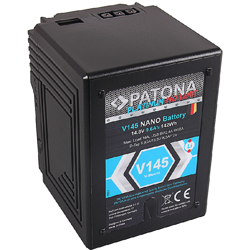 PATONA Platinum NANO V-Mount 142Wh Akku für Sony