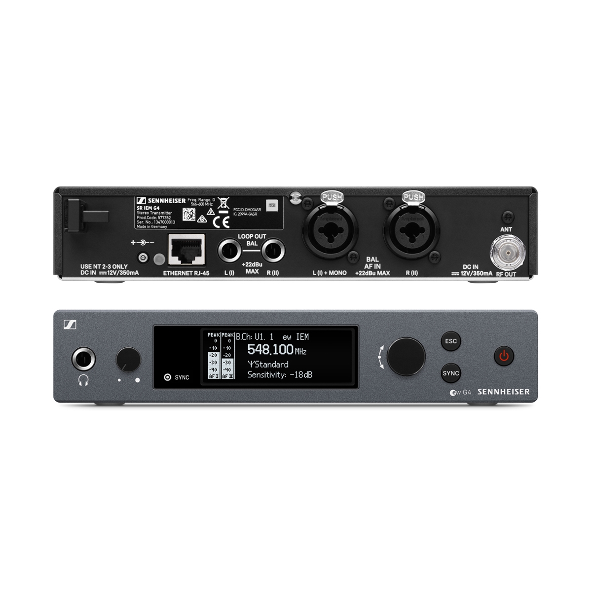 Sennheiser ew IEM G4-A, drahtloses Stereo InEar Monitoring Set