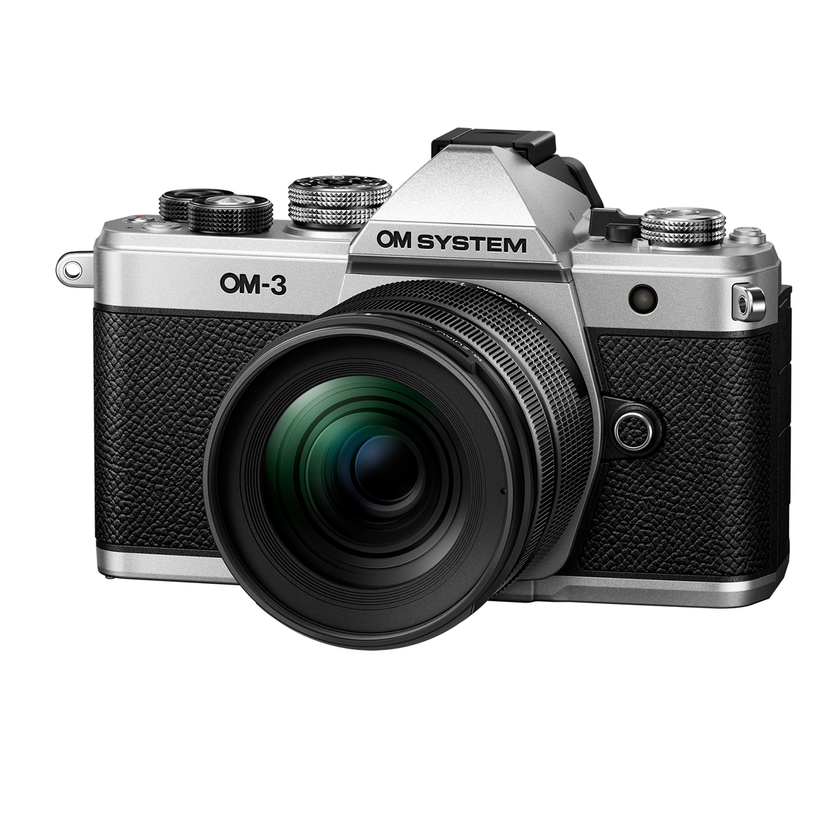 OM SYSTEM OM-3 silber + M.Zuiko Digital ED 12-45mm 4.0 PRO OM SYSTEM OM-3 silber + M.Zuiko Digital ED 12-45mm 4.0 PRO