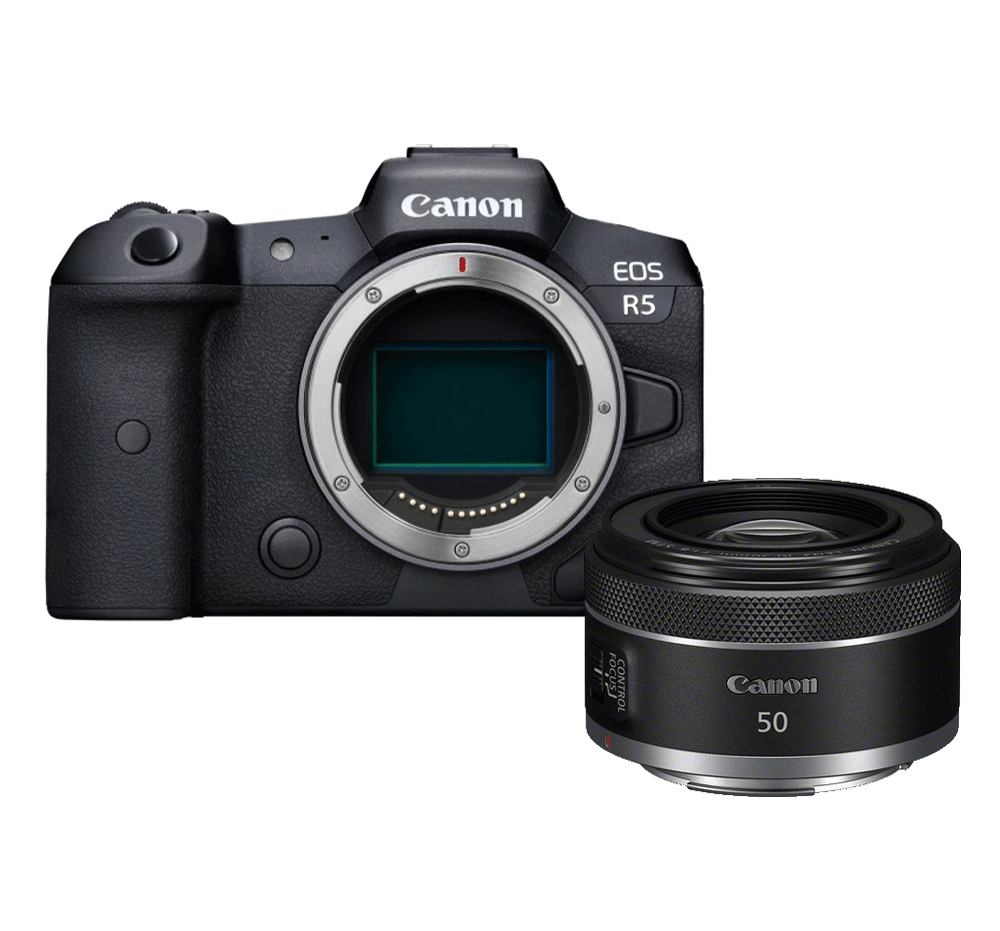 Canon EOS R5 + RF 50mm 1.8 STM