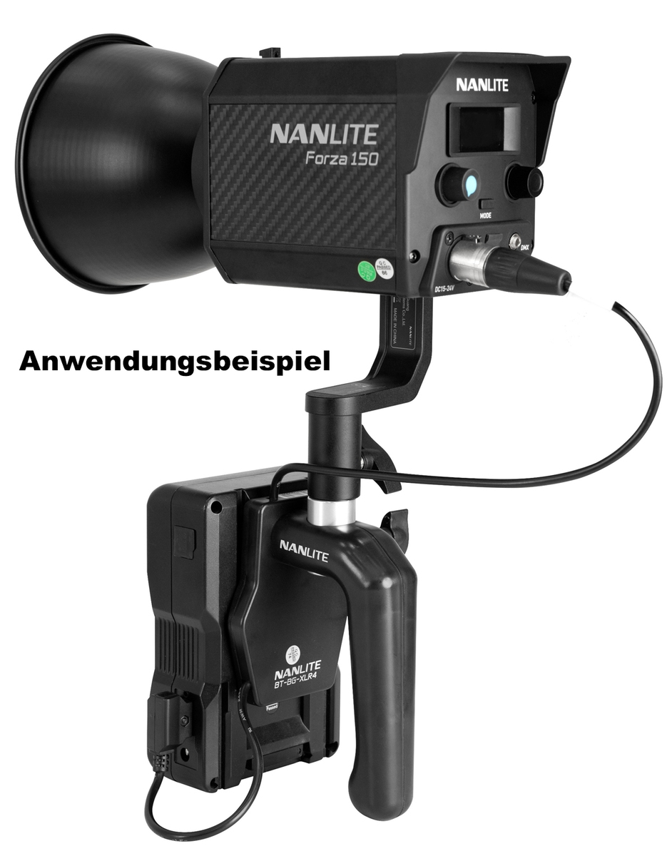 Nanlite BT-BG-XLR4 Akku-Handgriff