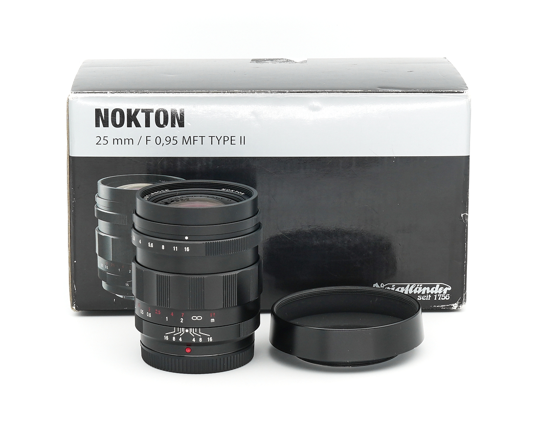 Voigtländer Nokton 25mm 0.95 MFT wie neu #41112**