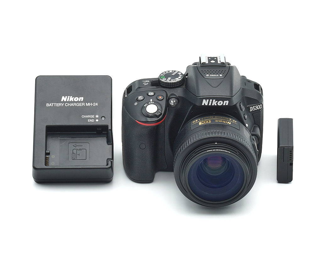 digitale Kamera, Nikon, DSLR, Objektiv, Ladegerät