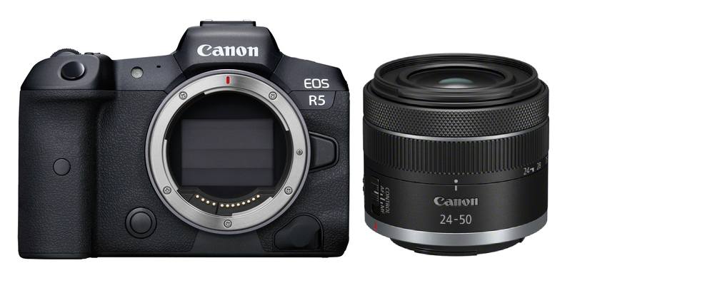 Canon EOS R5 + RF 24-50mm 4.5-6.3 IS STM
