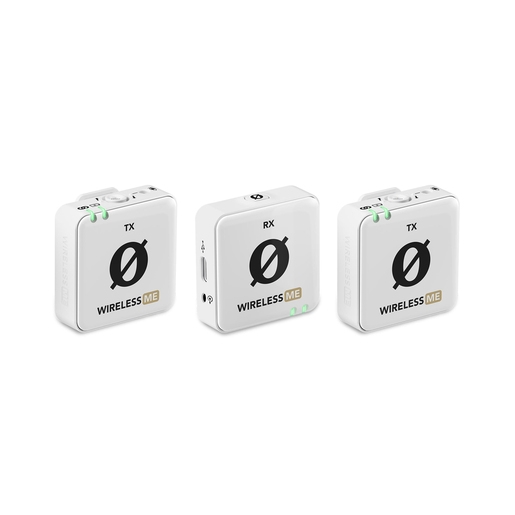 Rode Wireless ME Dual white, 2 Sende- u. 1x Empfänger