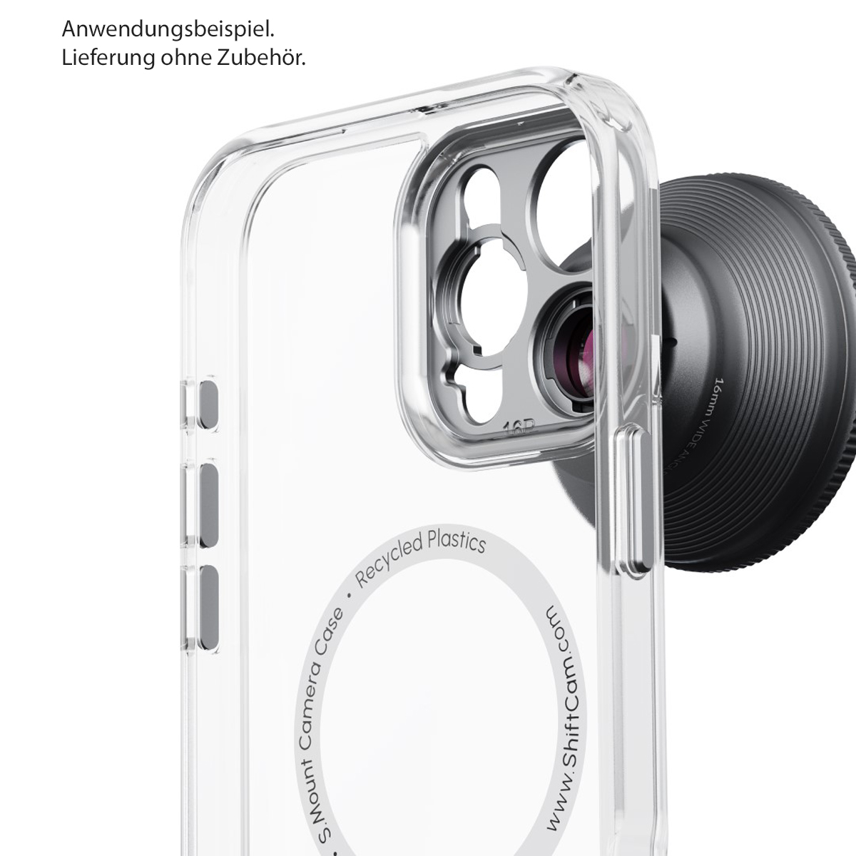 ShiftCam Smartphone Hülle für iPhone 16 Pro Max clear
