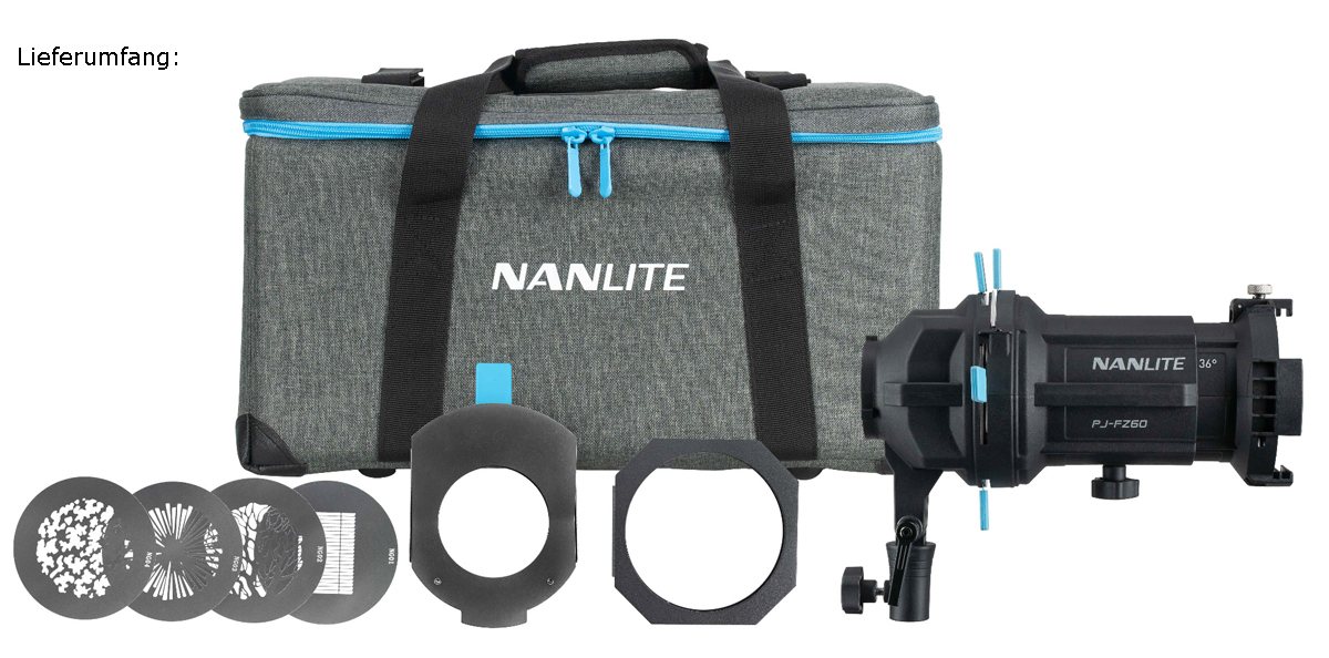 Nanlite PJ-FMM-36 Projektionsvorsatz (Forza 60/150)