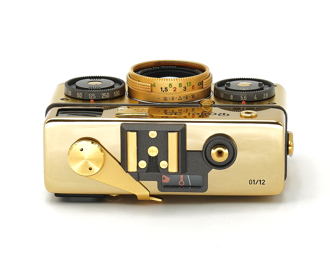 Rollei 35 Gold 75 Jahre Edition Jubiläumsmodell, Sammlerstück NEU  #26591**