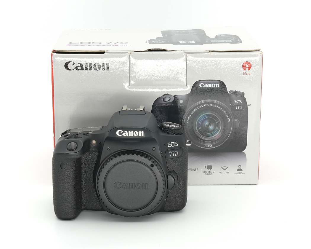 Canon EOS 77D Gehäuse wie neu, sehr gepflegt, Canon-Fachhändler #39840**