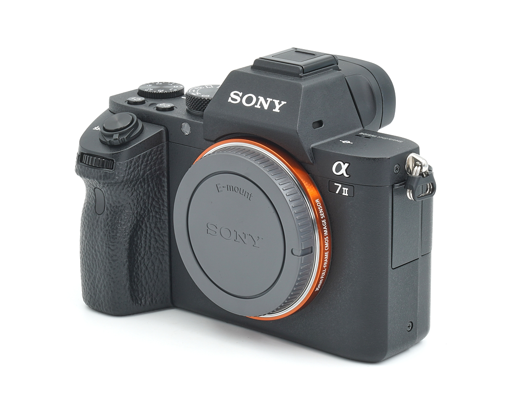 Systemkamera, Vollformat, Schwarz, Wechselobjektiv, Sony α7 II