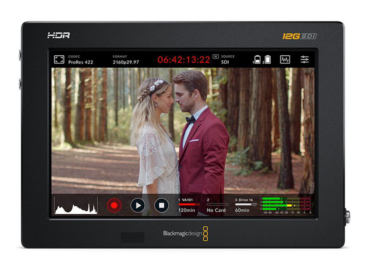 Blackmagic Video Assist 12G 17,78cm (7") HDR Monitor/Recorder