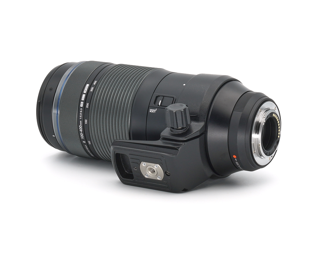 OM SYSTEM M.Zuiko ED 100-400mm 5.0-6.3 IS Objektiv schwarz Ausstellungsstück #41282**