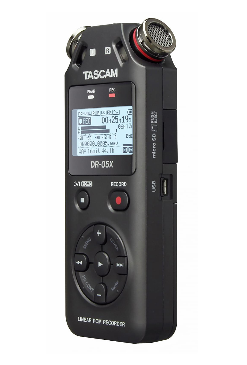 Tascam DR-05X Stereo-Audiorecorder und USB-Interface