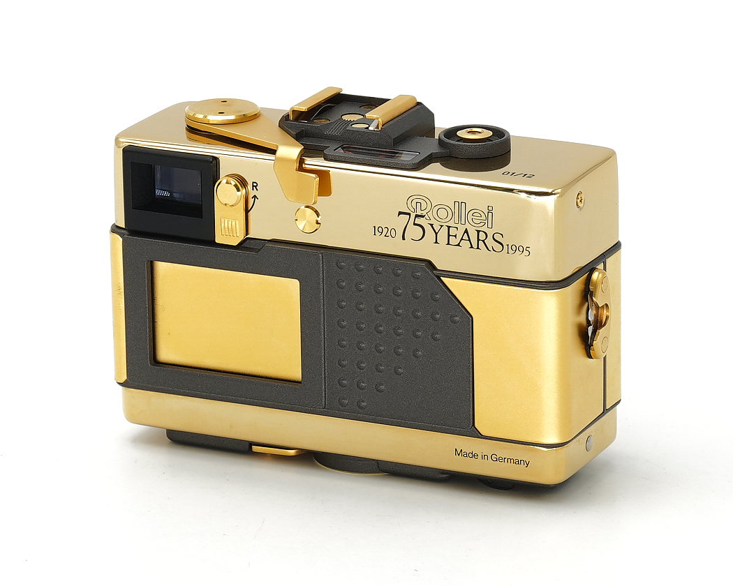 Rollei 35 Gold 75 Jahre Edition Jubiläumsmodell, Sammlerstück NEU  #26591**