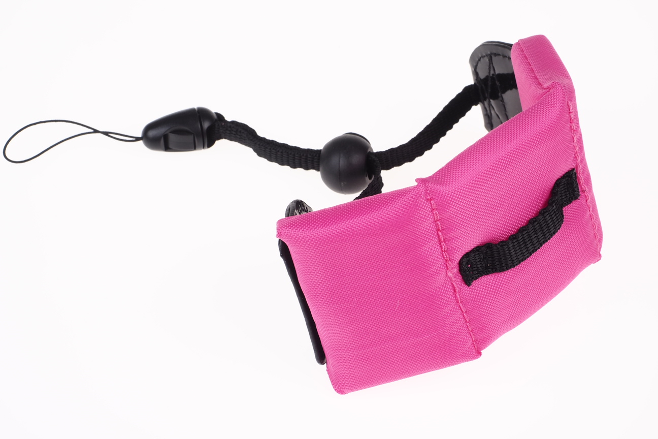 Waterproof schwimmende Handschlaufe für Digitalkameras pink