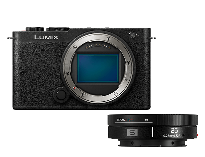 Panasonic Lumix S9 schwarz + Lumix S 26mm 8.0