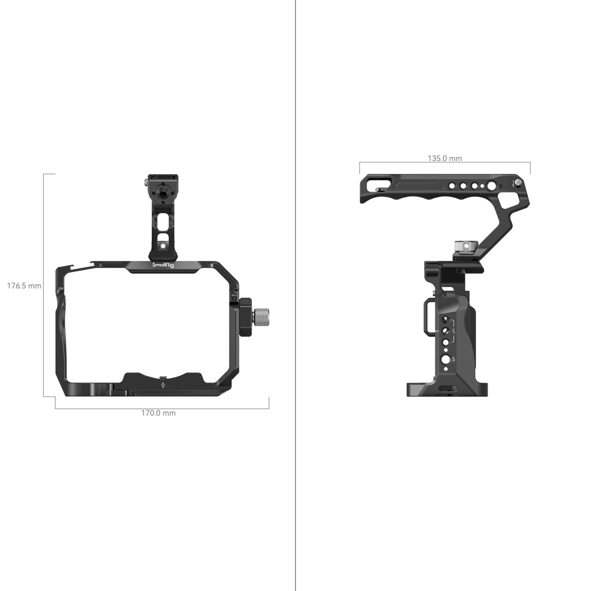 SmallRig 3668B Basic Kit für Sony Alpha 7R V / Alpha 7 IV / Alpha 7SIII