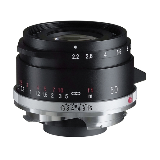 Voigtländer Color-Skopar 50mm 2.2 VM schwarz für Leica M