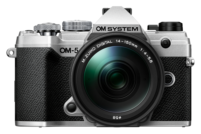 OM SYSTEM OM-5 silber + M.Zuiko Digital ED 14-150mm 4.0-5.6 II