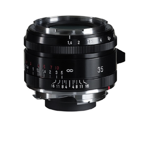 Voigtländer Nokton 35mm 1.5 II VM Vintage Line schwarz für Leica M
