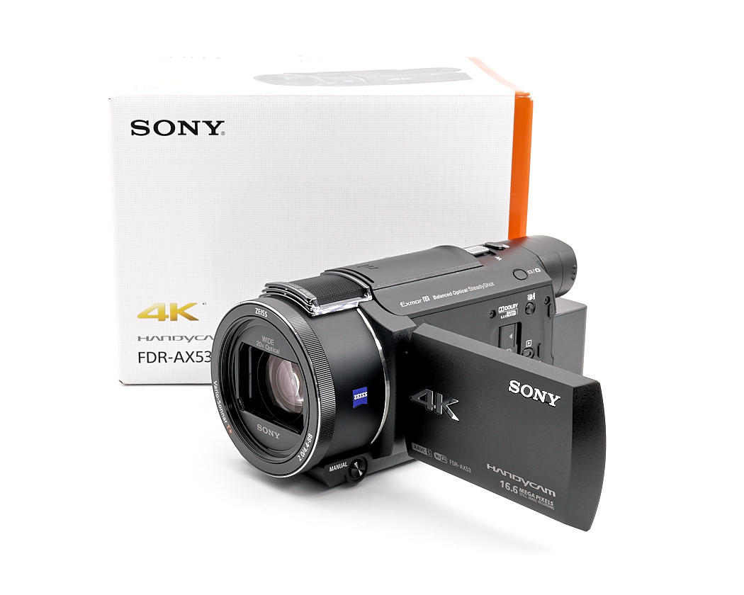 Sony FDR-AX53 4K-Camcorder wie neu, Sony-Fachhändler #50628**