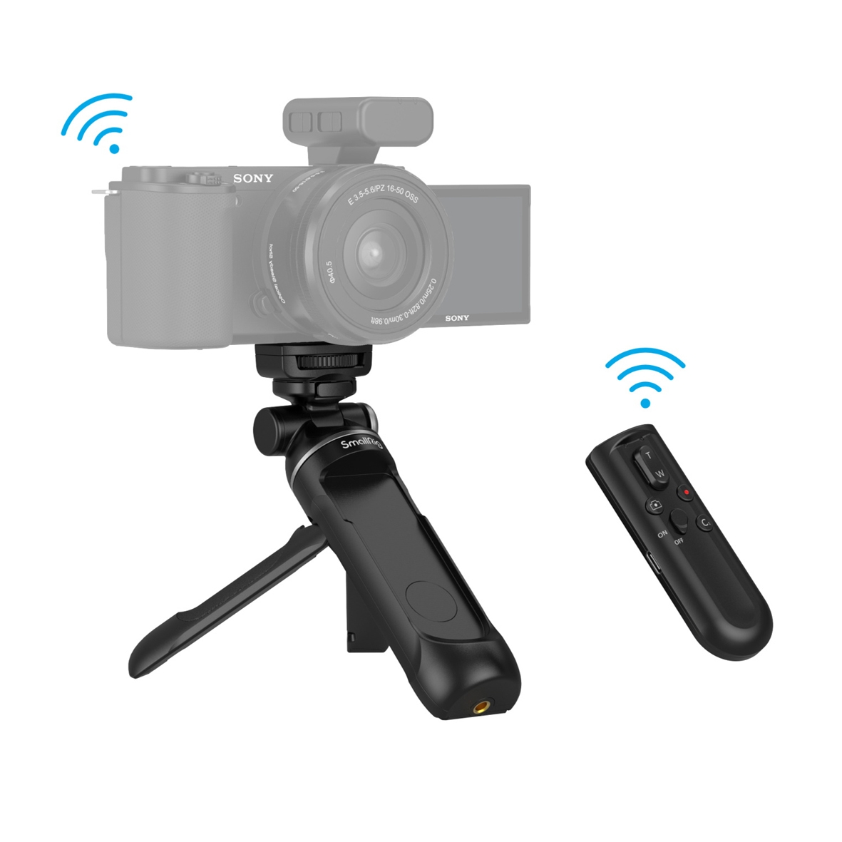 SmallRig 3326 SR-RG1 Aufnahmegriff mit kabelloser Fernbedienung