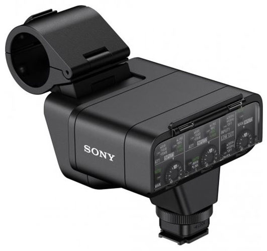 Sony XLR-K3M Adapter-Kit und ECM-XM1 Mikrofon