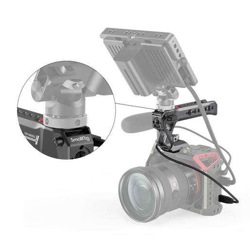 SmallRig 3322 Nato Top Handle with Record Start/Stop Remote Trigger