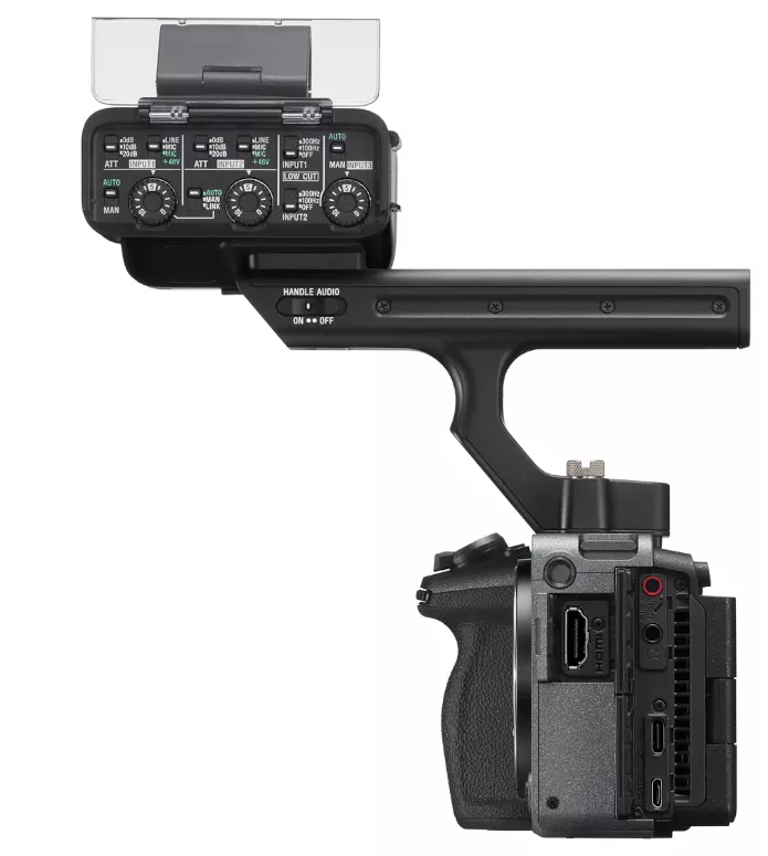 Sony ILME-FX30 mit XLR-Handgriff