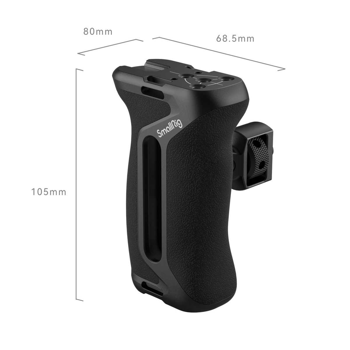 SmallRig 4346 Seitenhandgriff mit Two-in One Lokalisierungsschraube